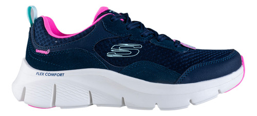 Skechers Zapato Mujer Skechers Flexcomfort 149885 Nvmt Azul 