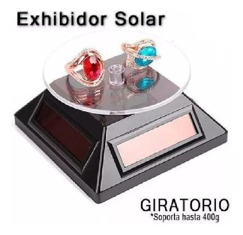 Exhibidor Dual Giratorio Alhajas Joyas Relojes Celulares