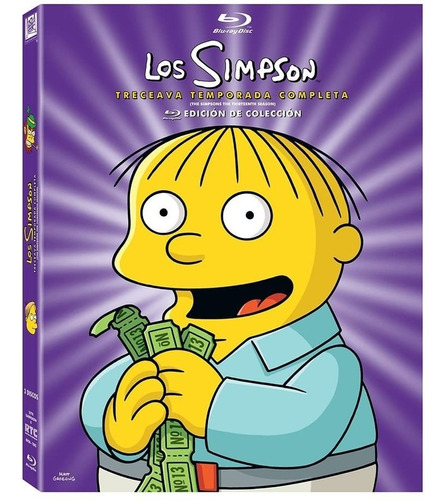 Los Simpson Temporada 13 Treceava Blu Ray Nuevo