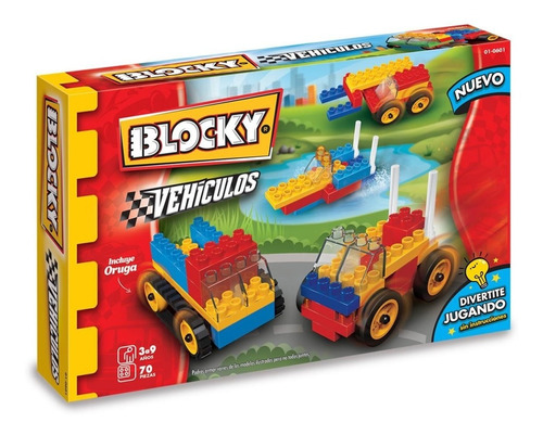 Blocky Vehiculos 2 Bloques Armar Construir Toys Palace Full