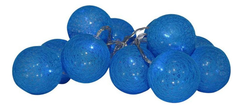 Esferas Luminosas A Pila Azul