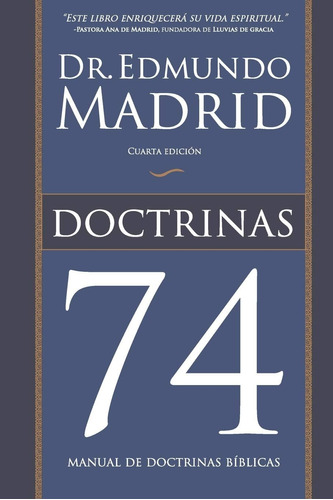 Libro Manual De Doctrinas Bíblicas 74 Doctrinas (spanish Ed