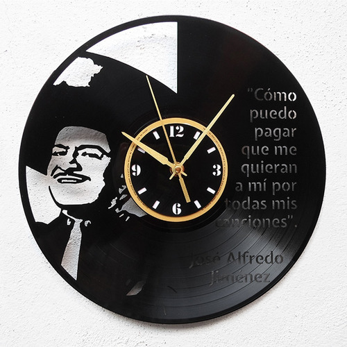 Reloj  Disco Vinilo Vinil Acetato Lp José Alfredo Jiménez