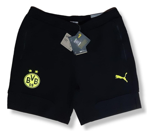 Short C / Bolsillos Del Borussia Dortmund Puma 100% Original