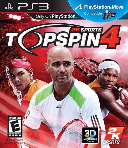 Juegos Físicos Ps3 Playstation Top Spin 4 Canje Evergames