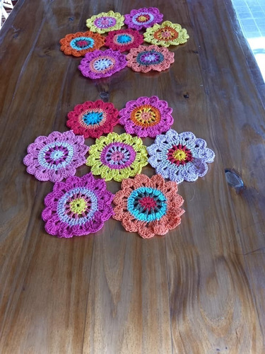 Imagen 4 de 5 de Caminos De Mesa Crochet De 1,50m