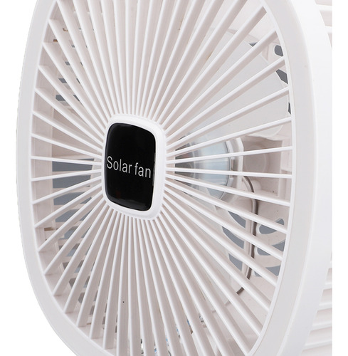 Ventilador De Escritorio Plegable, Panel Solar, Recargable