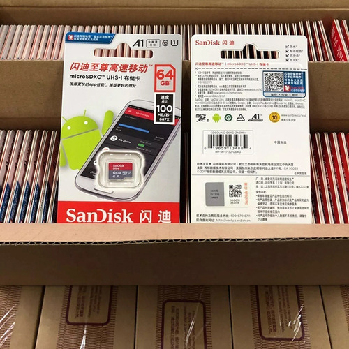 Memoria Micro Sd Sandisk 64gb Clas 10 Original
