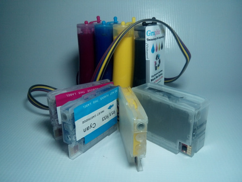 Imagen 1 de 9 de Ciss Sistema Tintas Hp 954 Equipos 8710/8720/8210/7720/7740