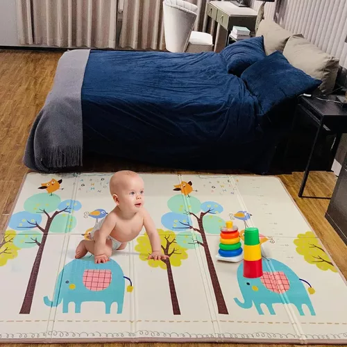 ALFOMBRA O SUELO DE JUEGO PARA NIÑOS Y BEBES (TAMAÑO 150X180CM)