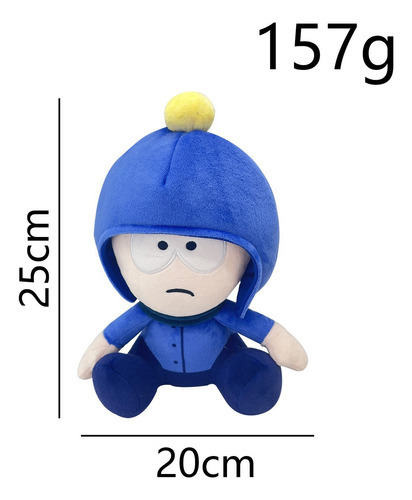 1pcs North South Park Craig Tucker Peluche Color A