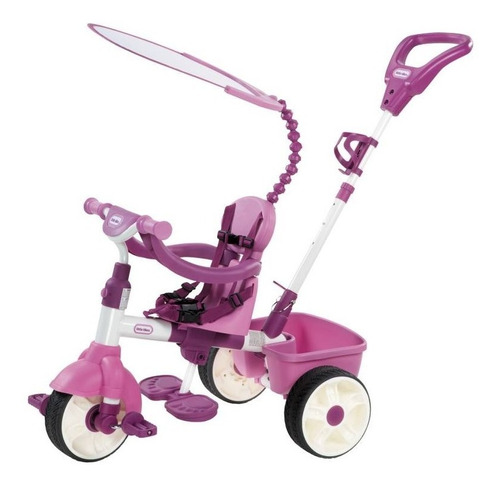 Triciclo 4 En 1 Rosado Little Tikes