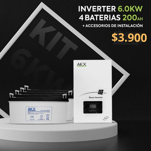 Inversor Akx 6.0 Kw