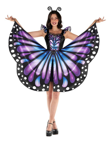 Disfraz De Mariposa Morph Para Mujer - Alas De Mariposa Para