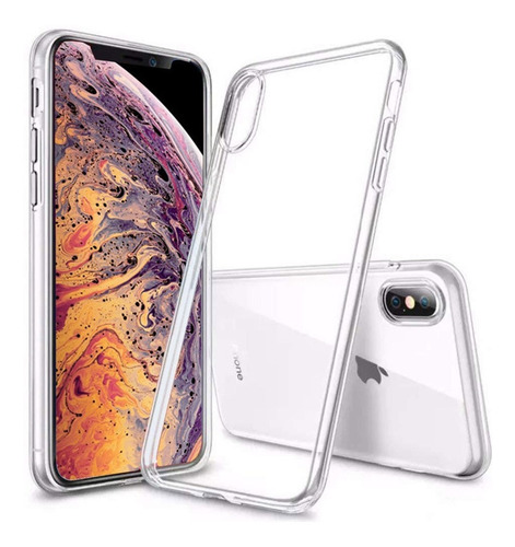 Protector iPhone X Funda Estuche En Silicona Transparente