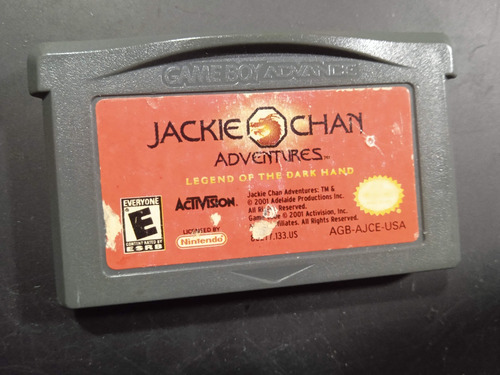 Jackie Chan Adventures Original Gameboy Advance
