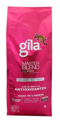 Café Gila Master Blend Grano Entero 720 G