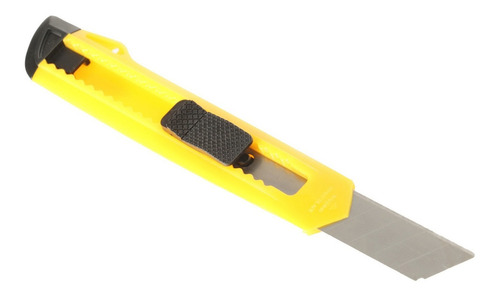 Cutter Trincheta 18mm Cuerpo Plástico Multiuso Kldx10 Color Amarillo