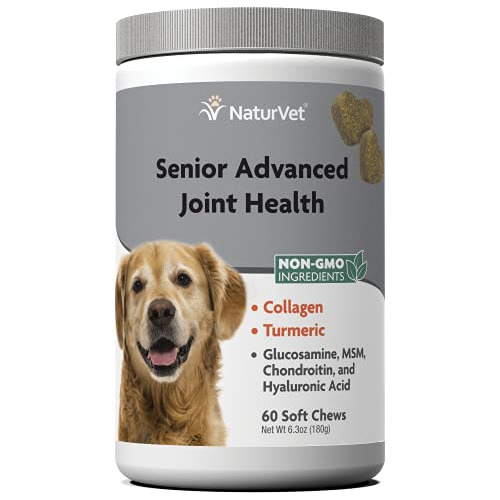 Naturvet Senior Advanced Joint Health Dog Supplement  Zlm2a