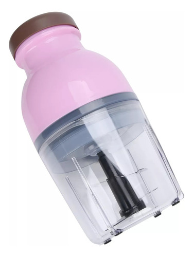 Moedor De Carne Elétrico Máquina De Comida De Bebês Papinha Cor Rosa 110v