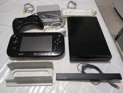 Nintendo Wii U Completão Preto