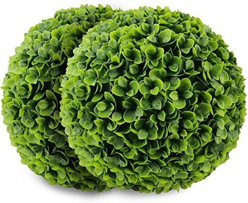 Arbustos Artificial En Forma De Bola Verde (40cm)