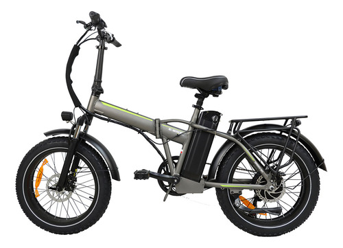Bicicleta Eléctrica Gyroor Eb027 R20 Plegable En Aluminio