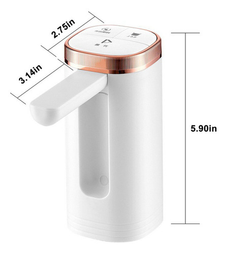 Bomba De Hervidor Eléctrico: Carga Usb, Portátil