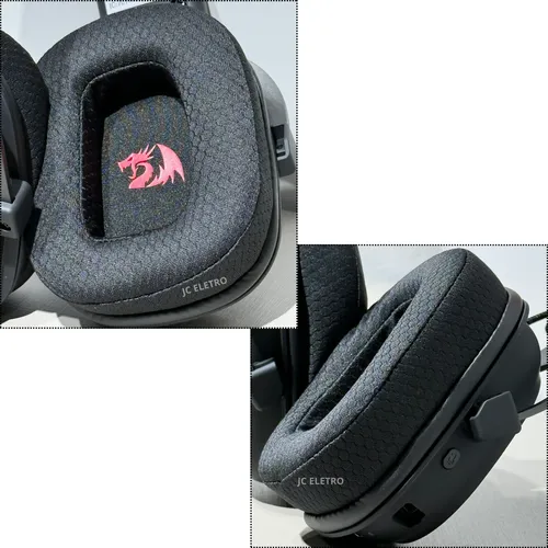 Fone Headset Redragon Gamer H510-pro Zeus Rgb Wireless 7.1 | Frete