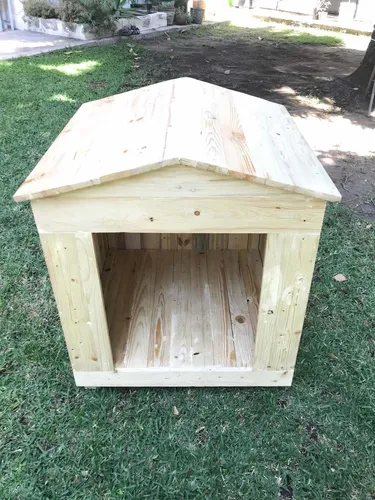 Casa De Madera Para Perro De Raza Grande