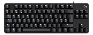 Teclado Gamer Mecánico Logitech G413 Tkl Se (inglés) Color Del Teclado Negro Idioma Inglés Us