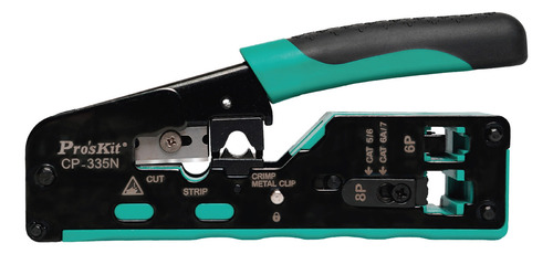 Pinza Crimpeadora Rj45 Cat5/cat6/cat7 Cp-335n Proskit