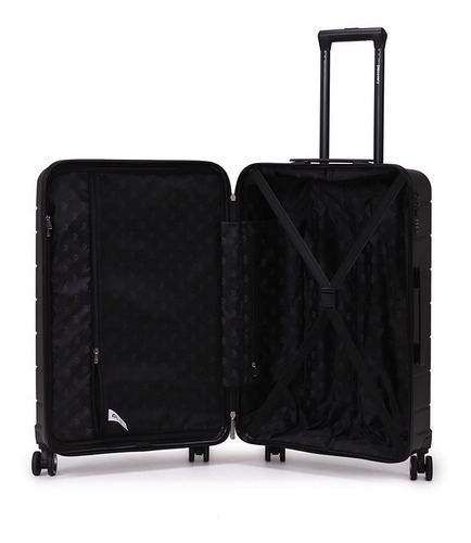 Valija De Mano Chica Carry On Cabina Rígida De Viaje Color Negro