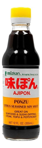 Salsa Ponzu 355 Ml Ajipon Citrus Seasoned Soy Sauce