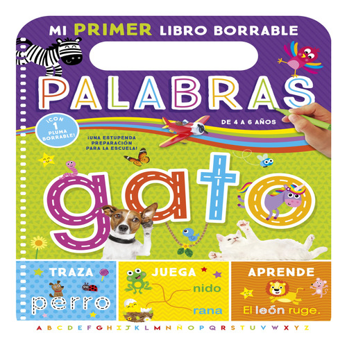 Mi Primer Libro Borrable: Palabras (my First Wipe Clean Book