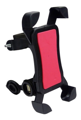 Porta Smartphone Con Usb De Carga Para Moto