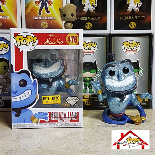 Genie With Lamp - Aladdin # 476 Funko Pop! Diamond +7