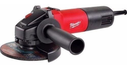 Amoladora angular Milwaukee AG 750-115 color rojo 750 W 220 V - 240 V + accesorio
