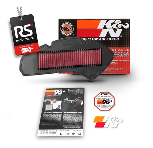 Filtro De Ar Esportivo Inbox K&n Yamaha Gpd Nmax 125/155