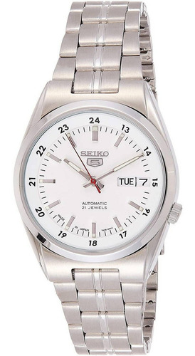 Reloj Seiko Hombre Serie 5 Automático Con Fecha Y Día Con Es