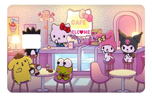 Sticker Para Tarjeta Crédito/débito - Hello Kitty Sanrio