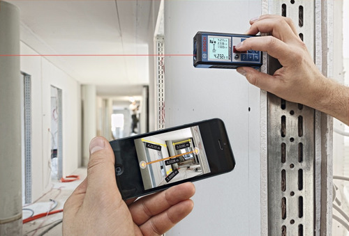 Imagen 3 de 6 de Medidor Laser Distancia Bosch Glm 50 C Bluetooth Cinta Metri Dgm