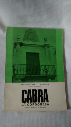 Cabra Ernesto Gimenez Caballero Publicaciones Españolas 1973
