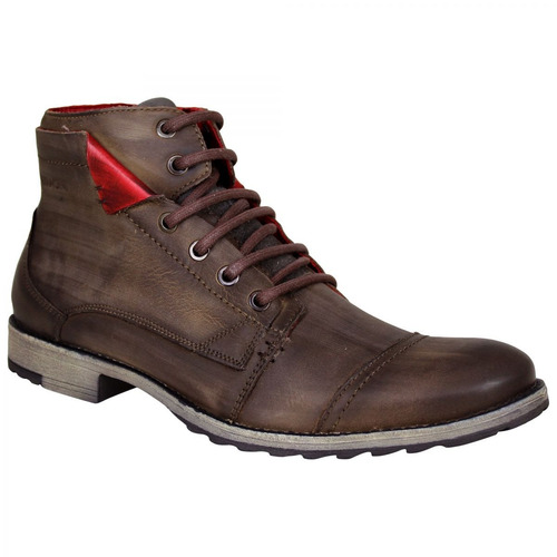 Bota Ferracini Chelsea 9305-233b - Rato/bege - Frete Grátis | Mercado Livre