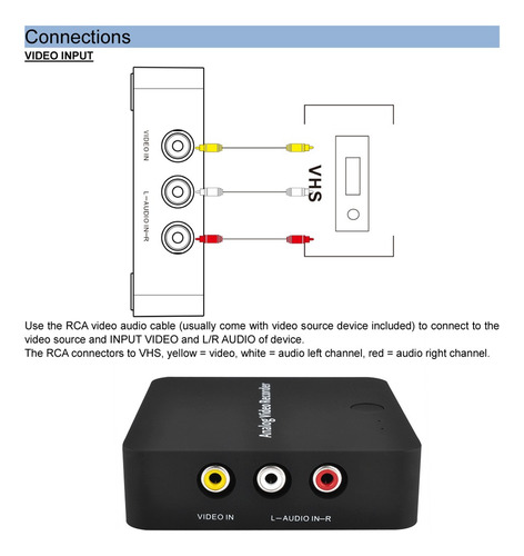 Ezcap272 Av Capture Recorder Analgico Para Conversor De