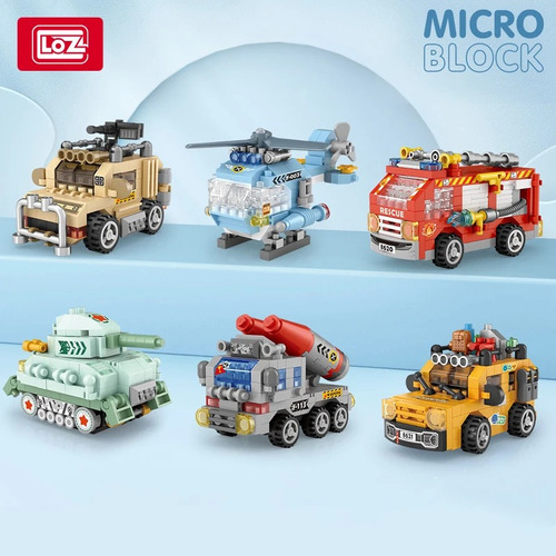 Modelo De Minitanque: Juguete De Construcción De Micropartíc