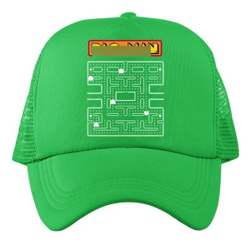 Gorra Trucker Pac Juegos Arcade Retro Man Q1