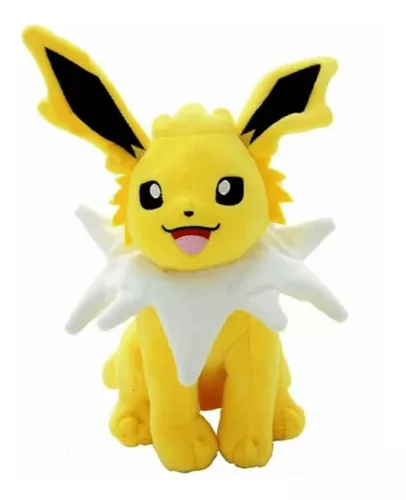 Pelucias Do Pokemon Eevee E Jolteon Evolução 20cm Sunny 3545