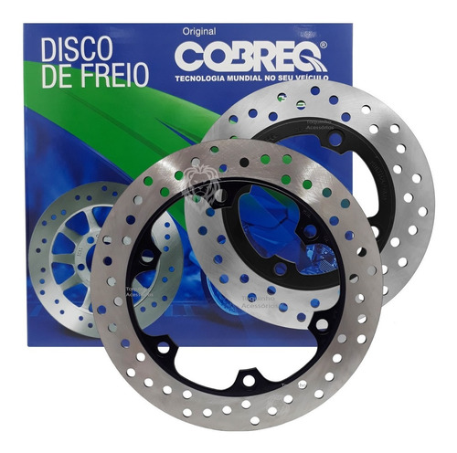 Kit Disco Freio Dianteiro Traseiro Nx 400 Falcon Cobreq