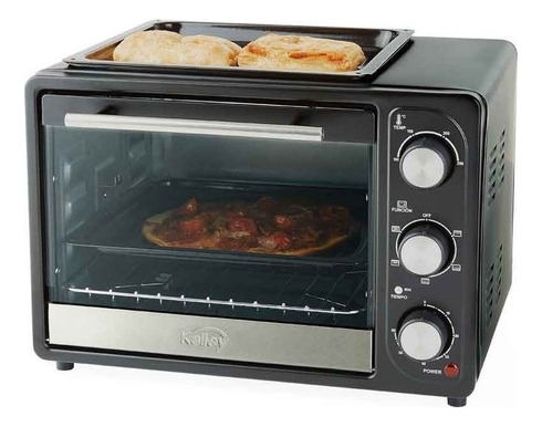 Horno Tostador Kalley 0.63 - Negro